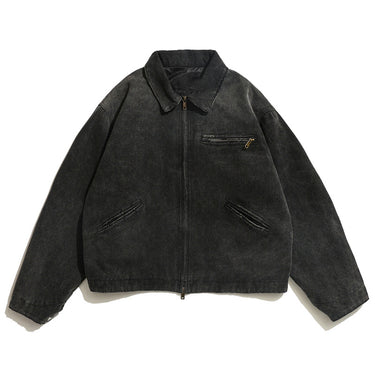 Men’s Vintage Washed Cotton Work Jacket