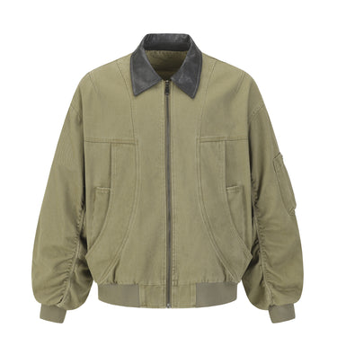 Men’s Cotton Utility Bomber Jacket