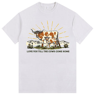 Man’s Cow Graphic T-Shirt