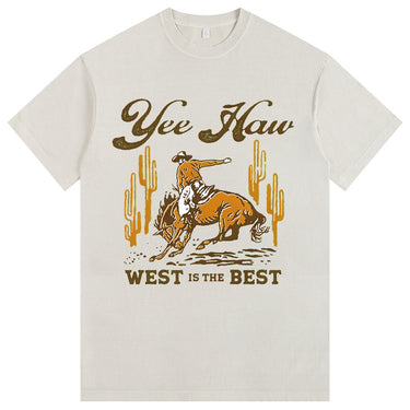 Man’s Yee Haw Western Graphic T-Shirt