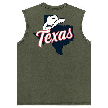 Man’s Texas Graphic Tank Top