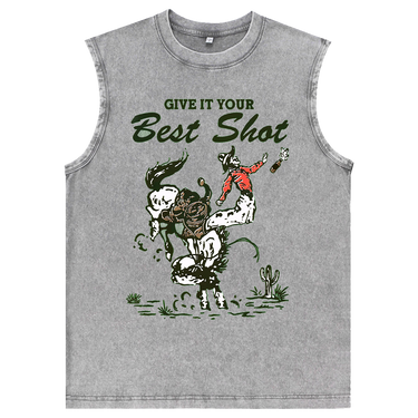 Man’s Rodeo Graphic Tank Top