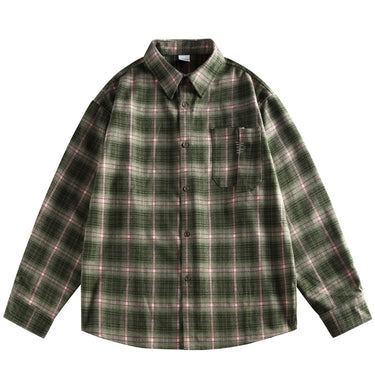 Men’s Plaid Long Sleeve Shirt