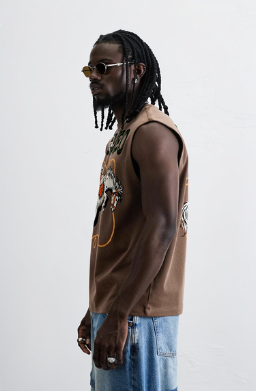 Man’s Rodeo Graphic Tank Top