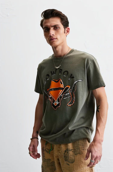 Man’s Cowboy Graphic T-Shirt