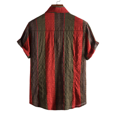 Men’s Vintage Stripe Short Sleeve Shirt