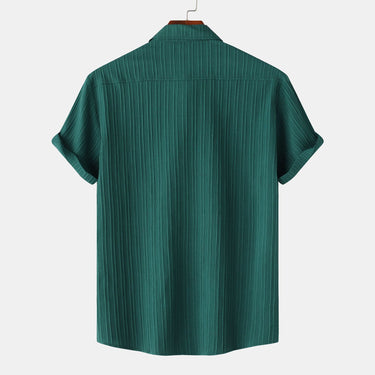 Men’s Vertical Stripe Short Sleeve Shirt