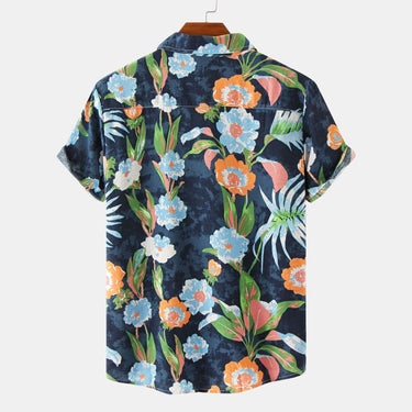 Men’s Tropical Floral Short Sleeve Shirt