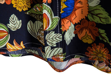 Men’s Vintage Floral Short Sleeve Shirt