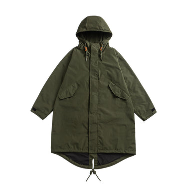 Men’s Hooded Long Parka Jacket