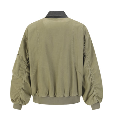 Men’s Cotton Utility Bomber Jacket