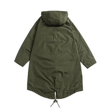 Men’s Hooded Long Parka Jacket