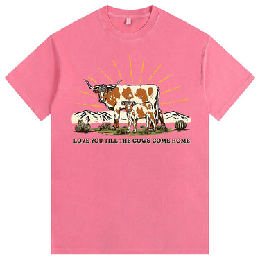 Man’s Cow Graphic T-Shirt