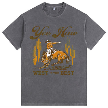 Man’s Yee Haw Western Graphic T-Shirt