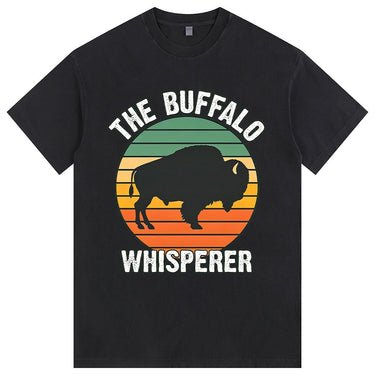 Man’s Buffalo Whisperer Graphic T-Shirt