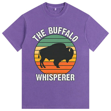 Man’s Buffalo Whisperer Graphic T-Shirt
