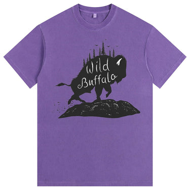 Man’s Wild Buffalo Graphic T-Shirt