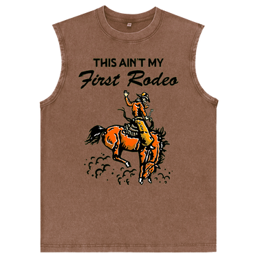 Man’s Rodeo Graphic Tank Top