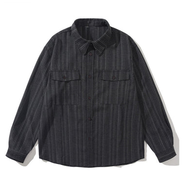 Men’s Vintage Striped Cotton Shirt