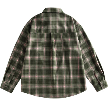Men’s Plaid Long Sleeve Shirt