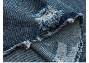 Men’s Distressed Denim Shirt