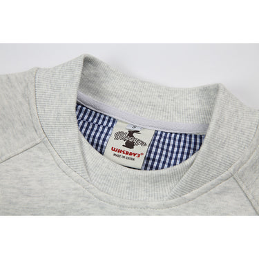 Men’s Oversized Cotton-Blend Crewneck Sweatshirt WY1032