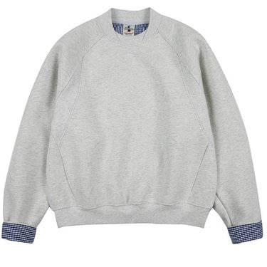 Men’s Oversized Cotton-Blend Crewneck Sweatshirt WY1032