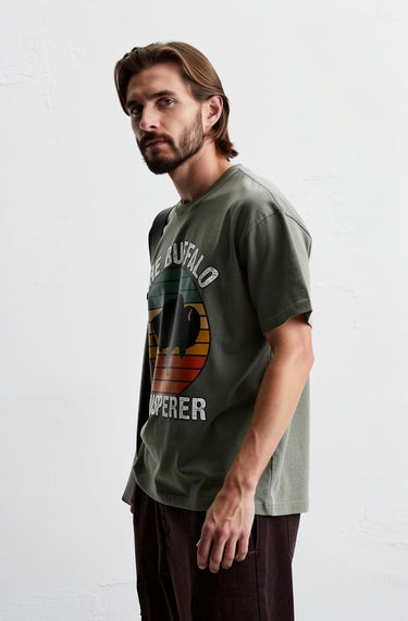 Man’s Buffalo Whisperer Graphic T-Shirt