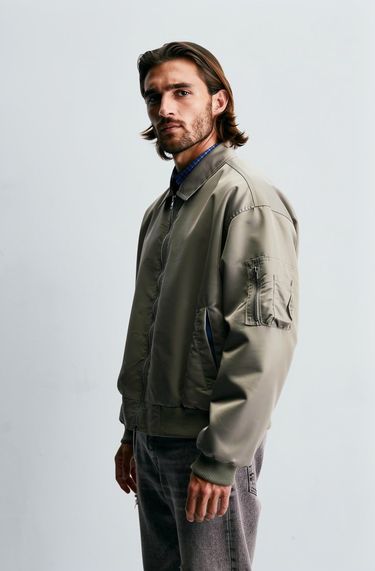 Men’s Autumn MA-1 Bomber Jacket RW108